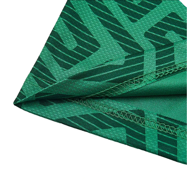 Unisex Mexico Home Soccer Jersey, Geometric Pattern Football Shirt, Match Day Fan Gift