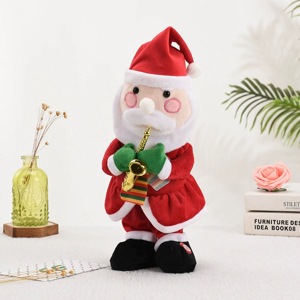 Stuffed Electric Toy Christmas Tree Can Sing and Dance Christmas Gift Gift Decoration Electric Toy