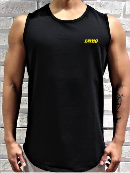 Summer Workout Vest Men's Muscle Tight Wukong Clothes Wait Lifting Waistcoat I-Shaped Training Wear Sports Sleeveless T-shirt