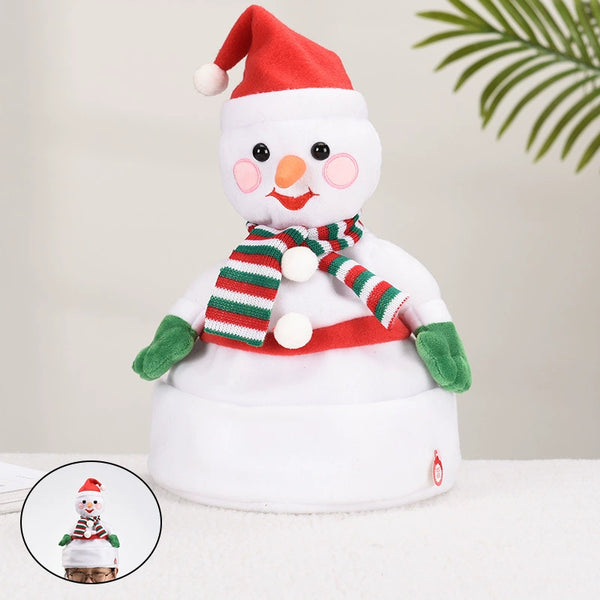 Stuffed Electric Toy Christmas Tree Can Sing and Dance Christmas Gift Gift Decoration Electric Toy