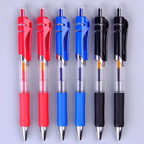 K35 Carbon Black Business Office Press Gel Pen