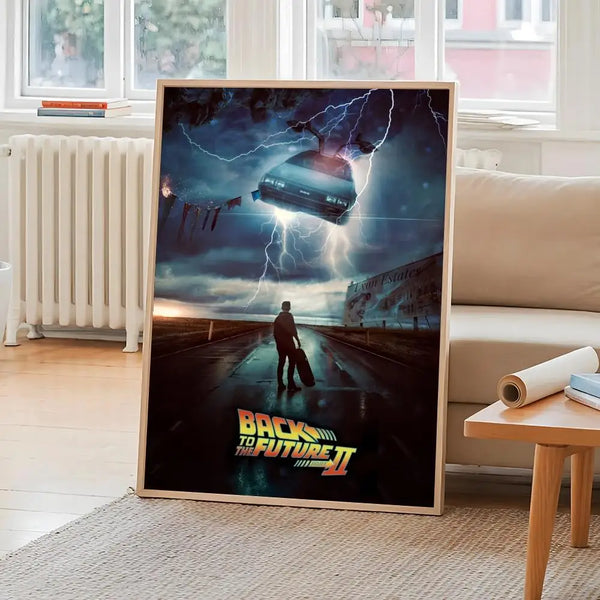 Back To The F-Future ANIME Poster Poster HD Art Sticky Wall Waterproof Home Living Room Bedroom Bar Aesthetic Decoration