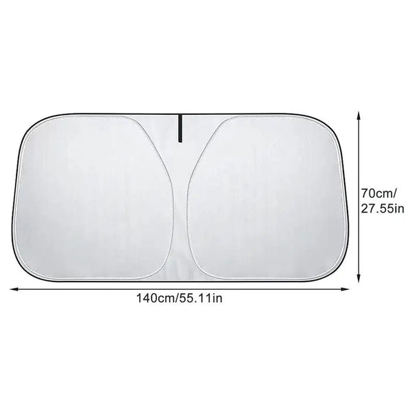 For Tesla Model 3/ Y Car Windshield Sun Shade Cover Auto Front Window Sunscreen Protector Sunshade Visors For Tesla Interior