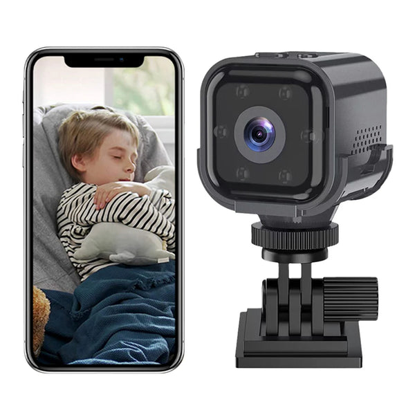 HD 1080P Camera Motion Detection Surveillance Camera Built-in Battery Night Vision Pro Cam 960mAh for Indoor Outdoor Home Office