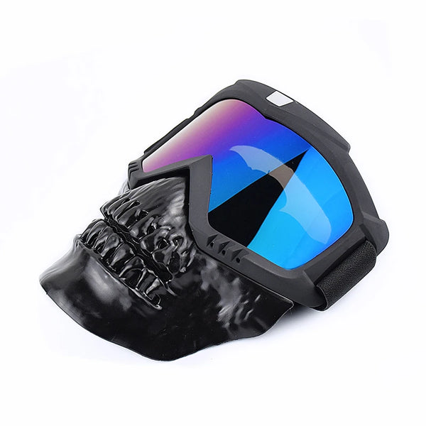 Balaclava Motorcycle Biker Skull Mask Cosplay Breathable Face Shield Military Tactics Mask Riding Motocross Helmet Face Mask Ski