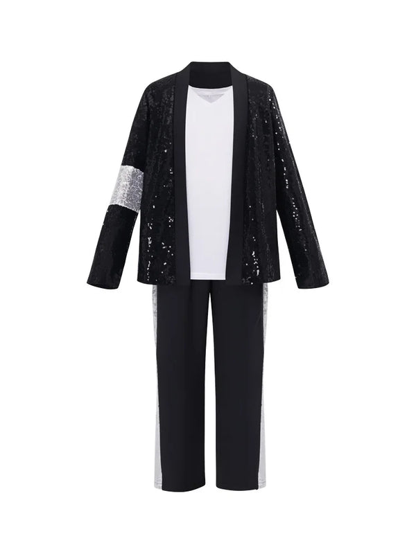 Michael Jackson Costume Cosplay Dance Star Adult Party Clothing Hip Hop Stage Outfits