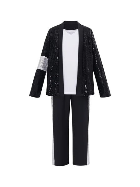 Michael Jackson Costume Cosplay Dance Star Adult Party Clothing Hip Hop Stage Outfits