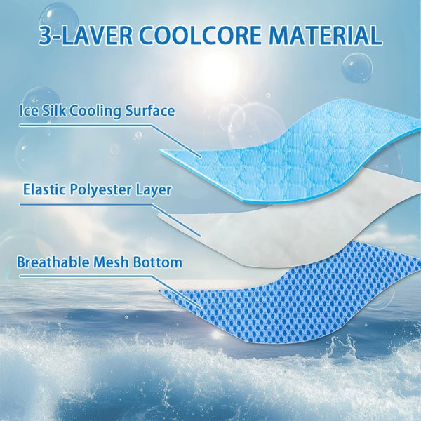 Summer Pet Ice Pad Cooling Ice Pad Bite Resistant Pet Pads Cat sofa Pad Dog Cooling Floor Pad Durable Sofa Ice Cold Pad Blankets