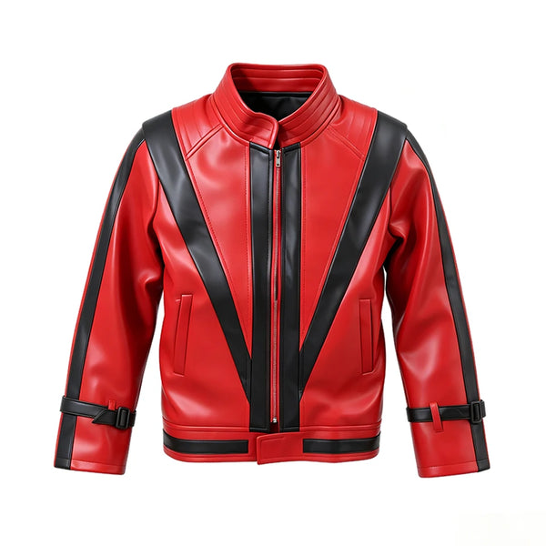 Pop Star Jackson Kids Clothes Halloween Cosplay 80s Singer Stage Performance Children's Costume Rock Disco Dancing Boys Outfits