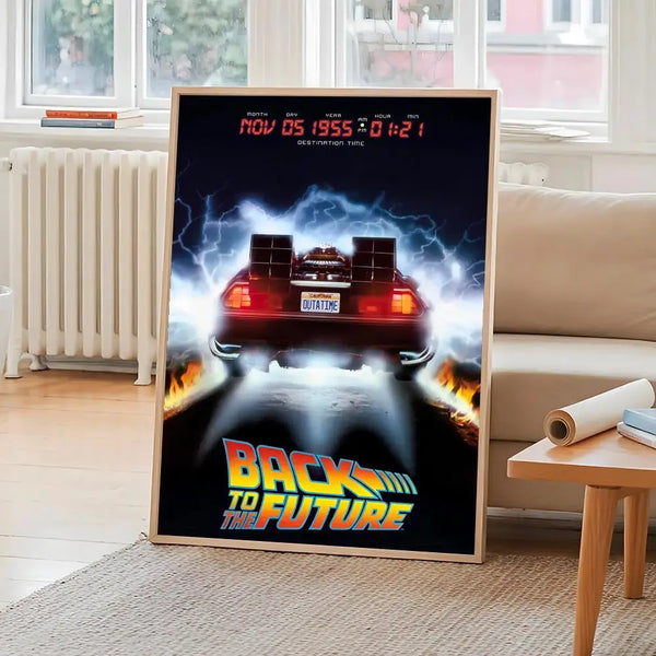 Back To The F-Future ANIME Poster Poster HD Art Sticky Wall Waterproof Home Living Room Bedroom Bar Aesthetic Decoration