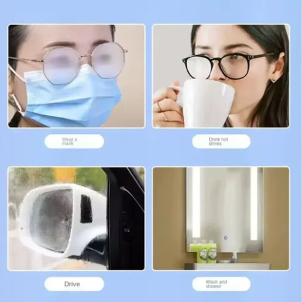 100 Pieces Glasses Wipes Anti-fog Screen Cleaning Cloth Accessories Alcohol Wipe Pad Lens Cleaning Wipes Microfiber Tools