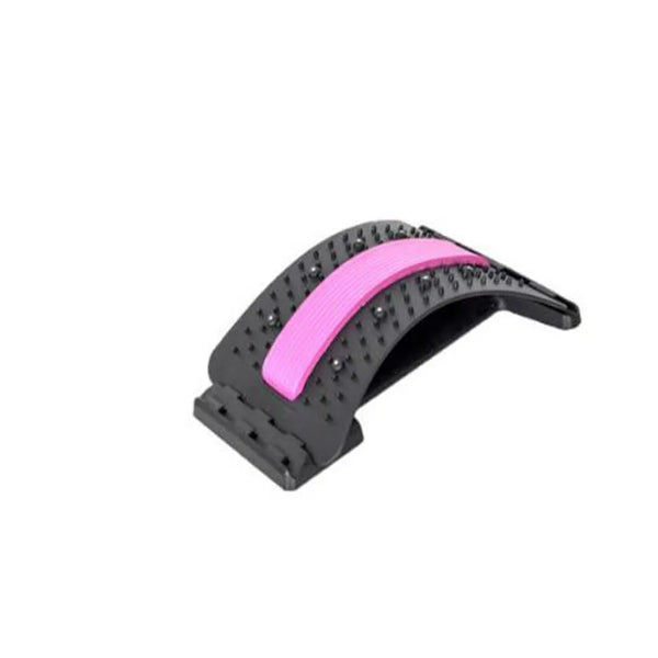 Back Stretcher Lower Back Pain Relief Device 3 Level Back Cracker Back Massager Lumbar Support Spine Board for Herniated Disc