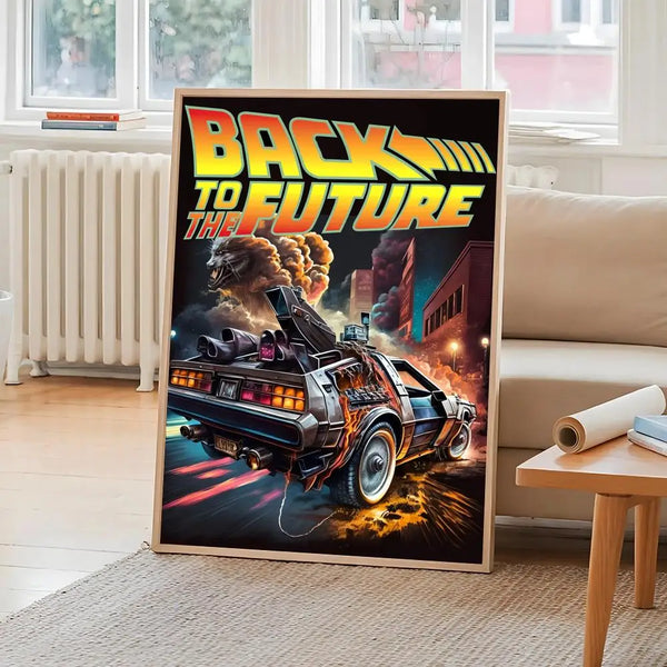 Back To The F-Future ANIME Poster Poster HD Art Sticky Wall Waterproof Home Living Room Bedroom Bar Aesthetic Decoration