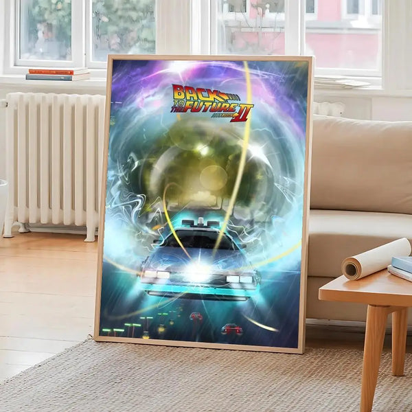 Back To The F-Future ANIME Poster Poster HD Art Sticky Wall Waterproof Home Living Room Bedroom Bar Aesthetic Decoration