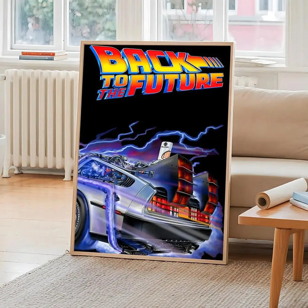 Back To The F-Future ANIME Poster Poster HD Art Sticky Wall Waterproof Home Living Room Bedroom Bar Aesthetic Decoration