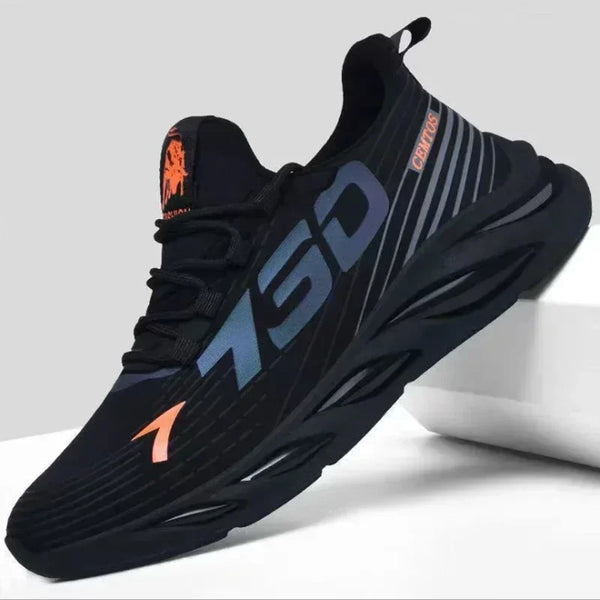 New Summer Mens Breathable Mesh Running Shoes Lightweight Sports Sneakers Fashion Trendy Brand
