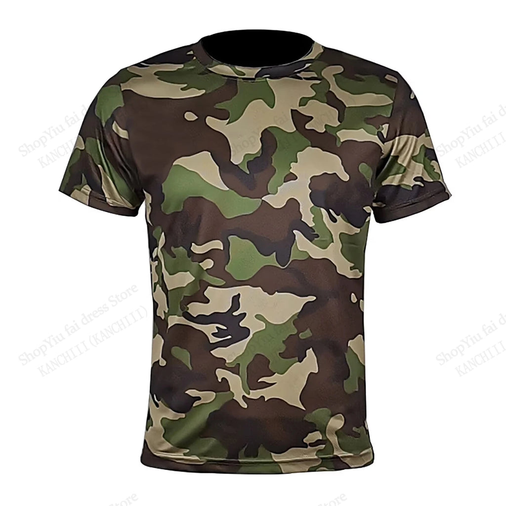 New CAMOUFLAGE CAMO Tactic 3D Print T-shirt Men Women Fashion Outdoor Sports Oversized Short Sleeve Tshirt Kid Tops Tees Hunting
