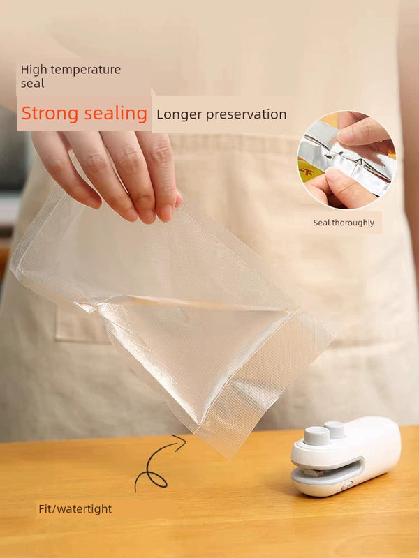 Small Handy Gadget Portable Mini Plastic Bag Sealing Machine