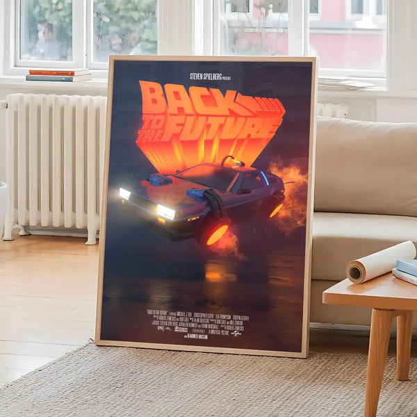 Back To The F-Future ANIME Poster Poster HD Art Sticky Wall Waterproof Home Living Room Bedroom Bar Aesthetic Decoration
