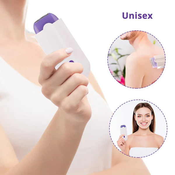 Women's Epilator Painless Hair Removal Shaving Device USB Charging Body Face Leg Bikini Shaver Hair Removal Machine Hair Trimmer