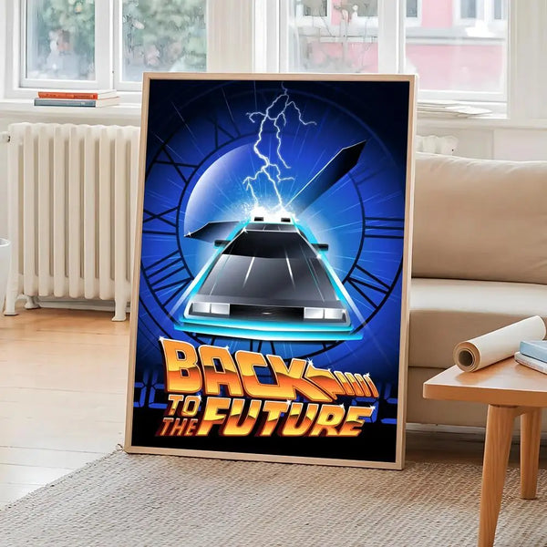 Back To The F-Future ANIME Poster Poster HD Art Sticky Wall Waterproof Home Living Room Bedroom Bar Aesthetic Decoration