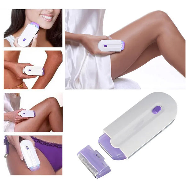 Women's Epilator Painless Hair Removal Shaving Device USB Charging Body Face Leg Bikini Shaver Hair Removal Machine Hair Trimmer