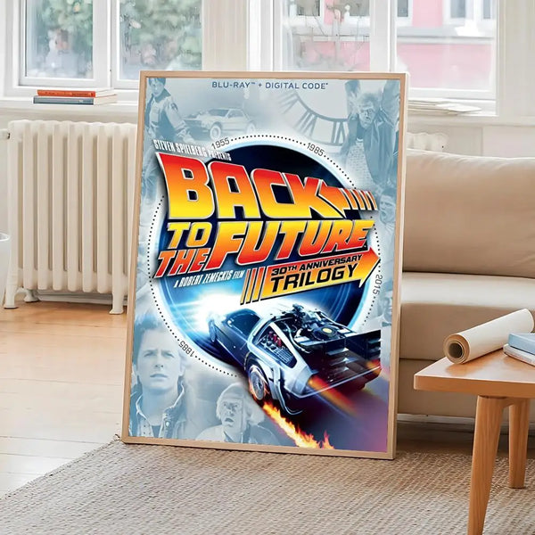 Back To The F-Future ANIME Poster Poster HD Art Sticky Wall Waterproof Home Living Room Bedroom Bar Aesthetic Decoration