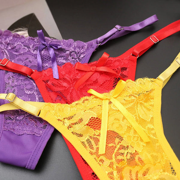 Women'S Sexy Underpants Women Secret Underwear Low Waist Lace Briefs Underwear Valentine'S Day Lingerie Lenceria Para Damas