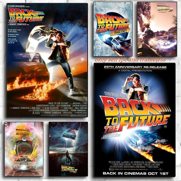 Back To The F-Future ANIME Poster Poster HD Art Sticky Wall Waterproof Home Living Room Bedroom Bar Aesthetic Decoration
