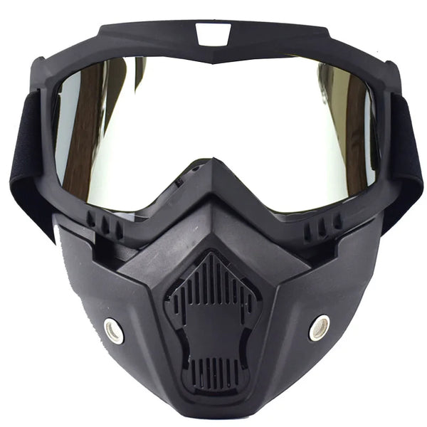 Balaclava Motorcycle Biker Skull Mask Cosplay Breathable Face Shield Military Tactics Mask Riding Motocross Helmet Face Mask Ski