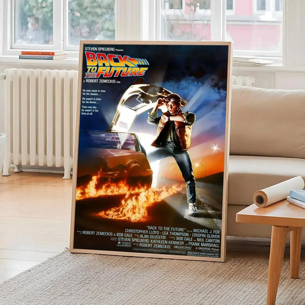 Back To The F-Future ANIME Poster Poster HD Art Sticky Wall Waterproof Home Living Room Bedroom Bar Aesthetic Decoration