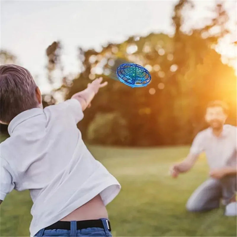 Mini Induction RC Quadcopter Magic Hand UFO Ball Sensing Aircraft Electric Toy for Kids