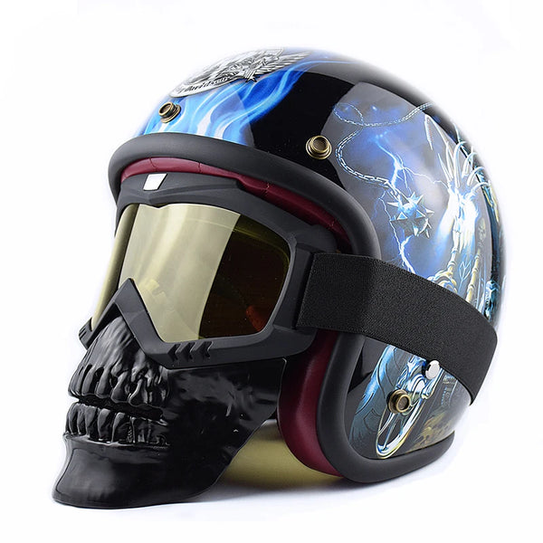 Balaclava Motorcycle Biker Skull Mask Cosplay Breathable Face Shield Military Tactics Mask Riding Motocross Helmet Face Mask Ski