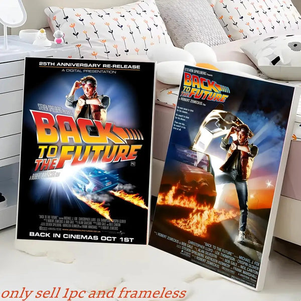 Back To The F-Future ANIME Poster Poster HD Art Sticky Wall Waterproof Home Living Room Bedroom Bar Aesthetic Decoration
