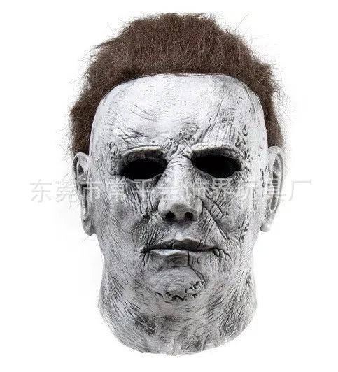 Michael Myers Cosplay Costume Michael Outfits Anime Bloody Killer Cos Jumpsuit Horror Mask Halloween Party Costume for Men Women