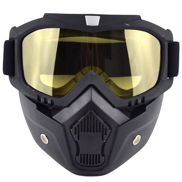 Balaclava Motorcycle Biker Skull Mask Cosplay Breathable Face Shield Military Tactics Mask Riding Motocross Helmet Face Mask Ski
