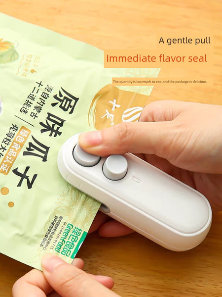 Small Handy Gadget Portable Mini Plastic Bag Sealing Machine