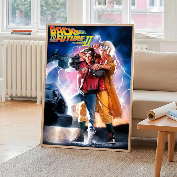 Back To The F-Future ANIME Poster Poster HD Art Sticky Wall Waterproof Home Living Room Bedroom Bar Aesthetic Decoration