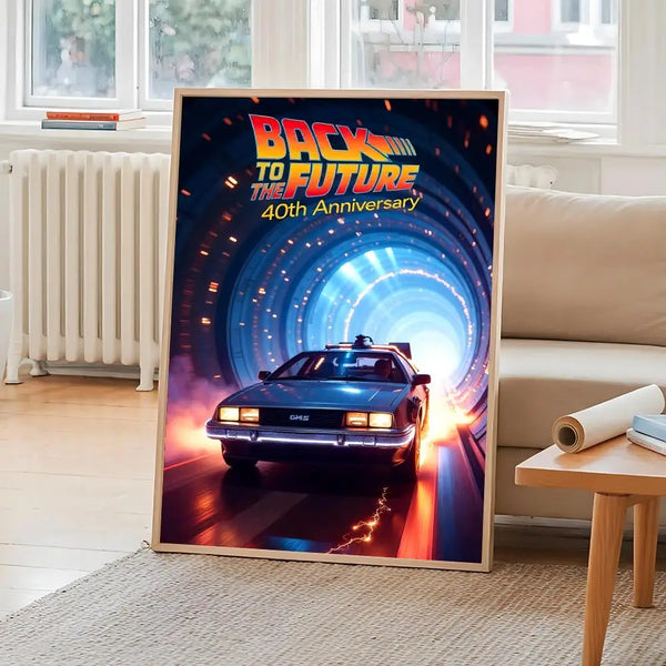 Back To The F-Future ANIME Poster Poster HD Art Sticky Wall Waterproof Home Living Room Bedroom Bar Aesthetic Decoration