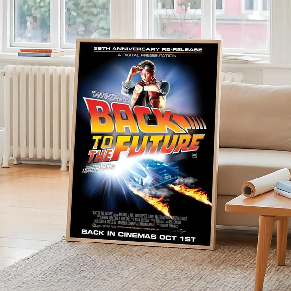Back To The F-Future ANIME Poster Poster HD Art Sticky Wall Waterproof Home Living Room Bedroom Bar Aesthetic Decoration